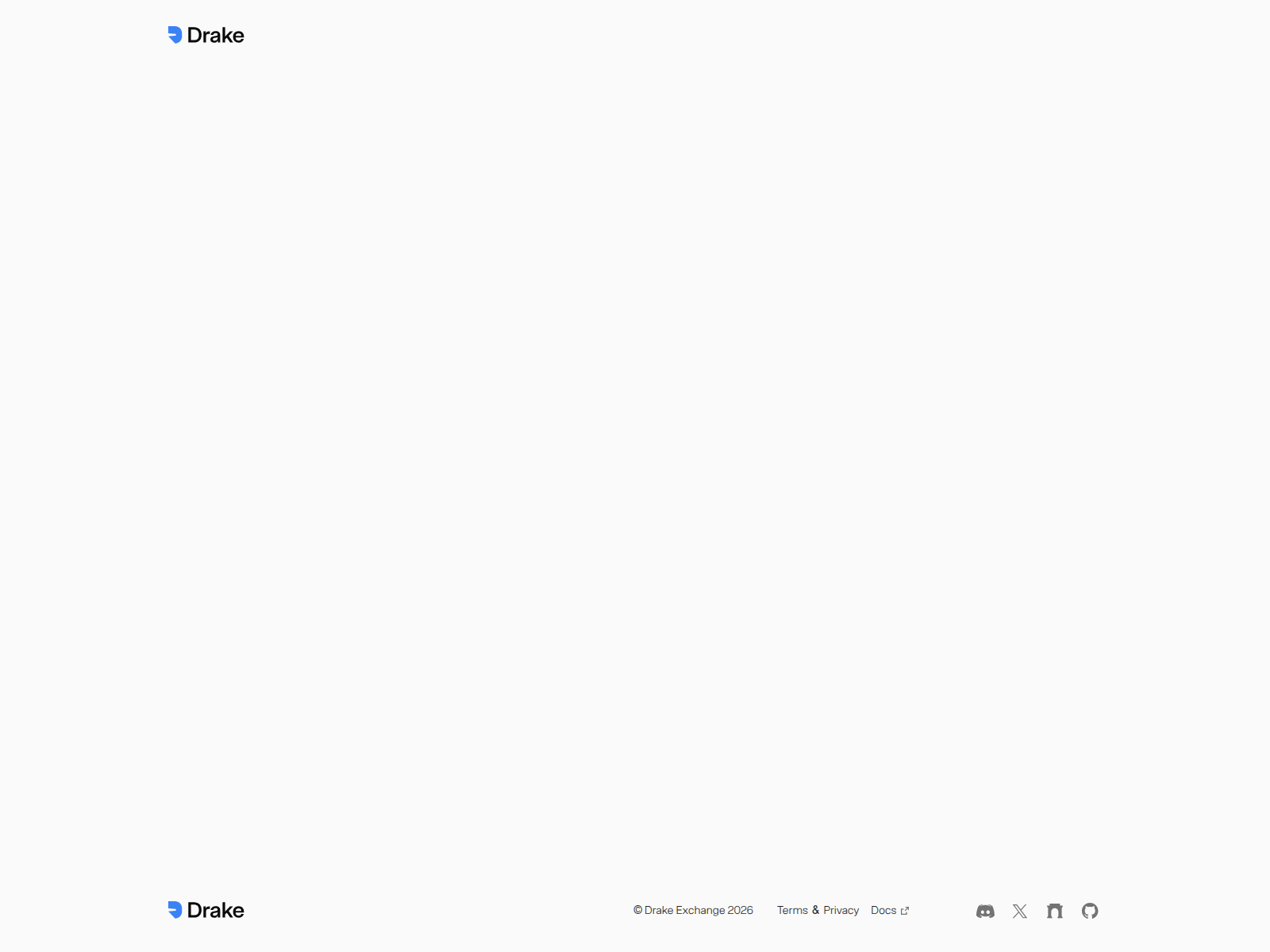 Screenshot of events-drake.xyz