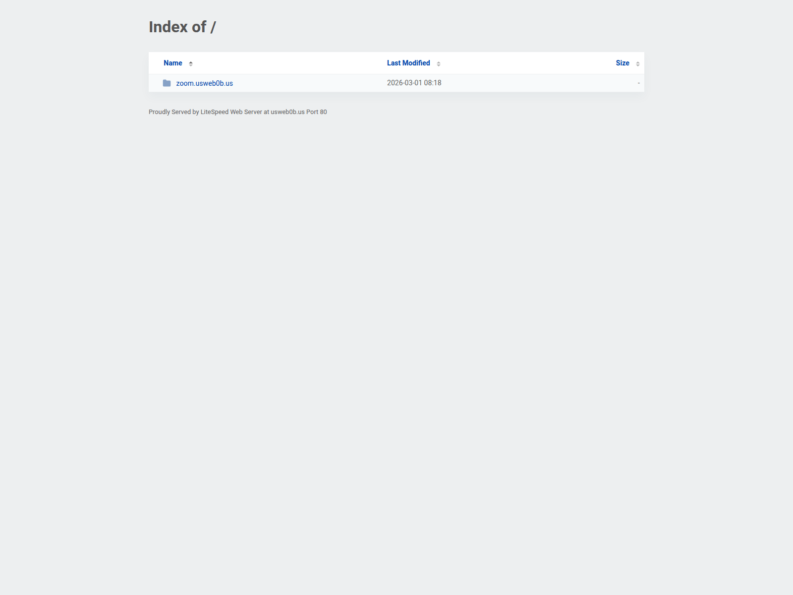 Screenshot of usweb0b.us