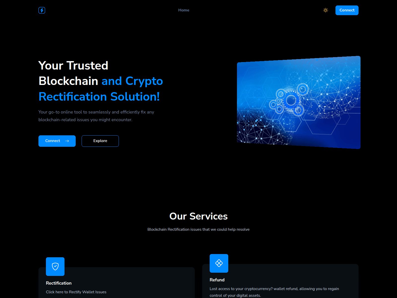 Screenshot of nomidex.vercel.app