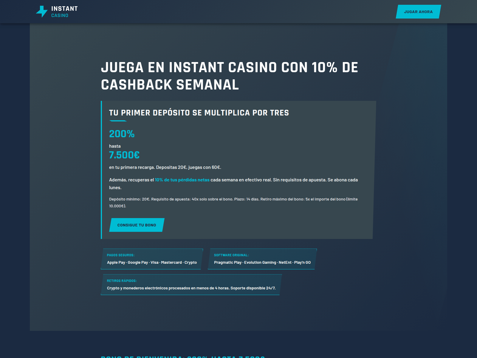 Screenshot of instant-casino-es.org
