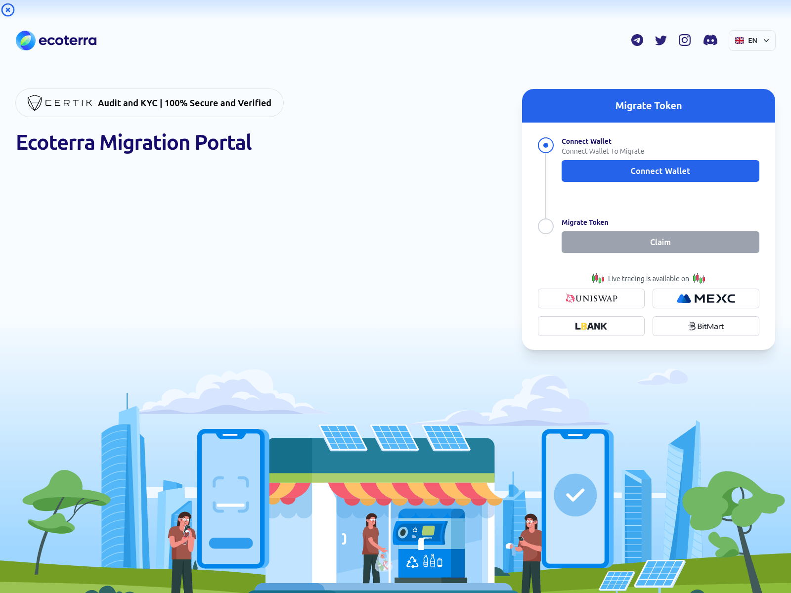 Screenshot of ecoterra.online
