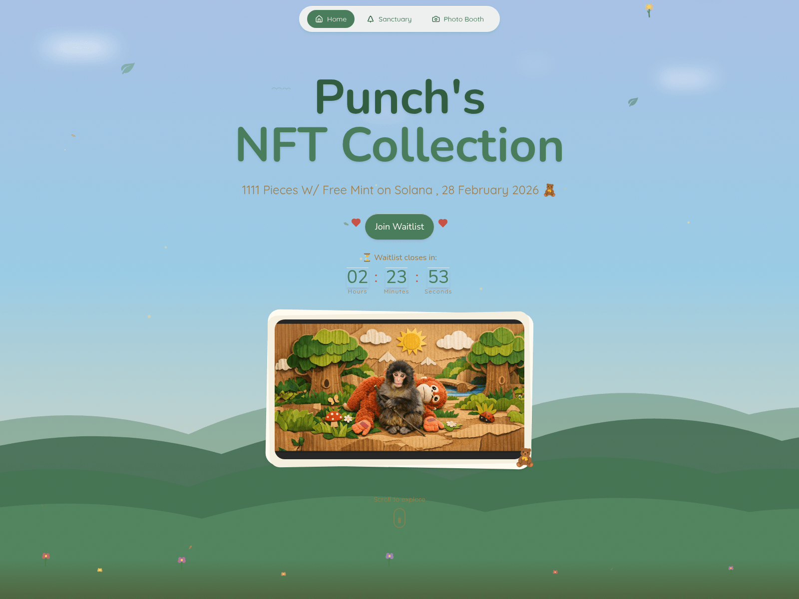 Screenshot of punchinsolana.fun