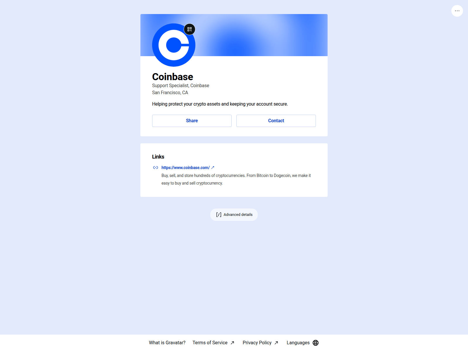 Screenshot of coin-base.bio
