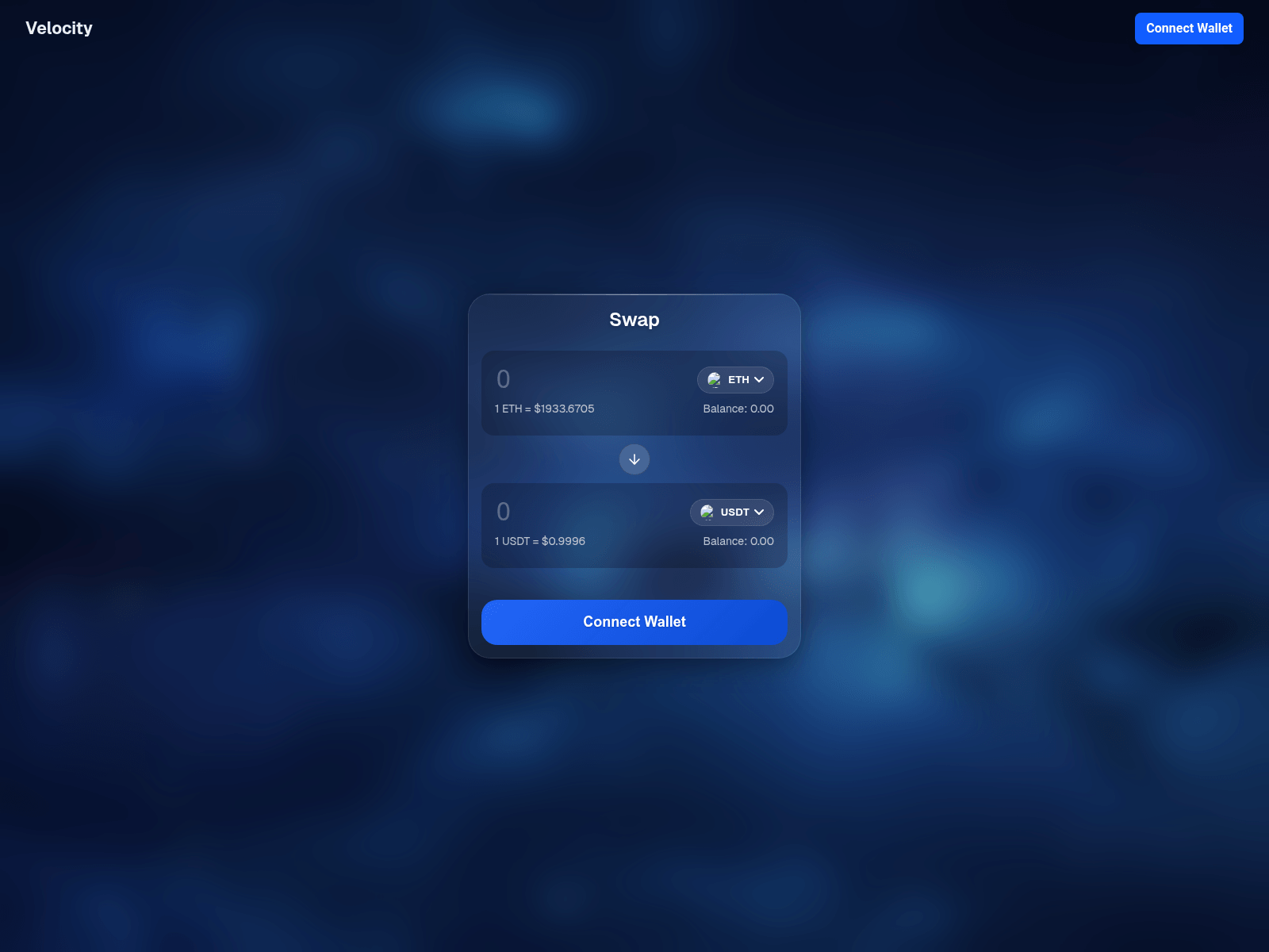 Screenshot of velocityswap.app