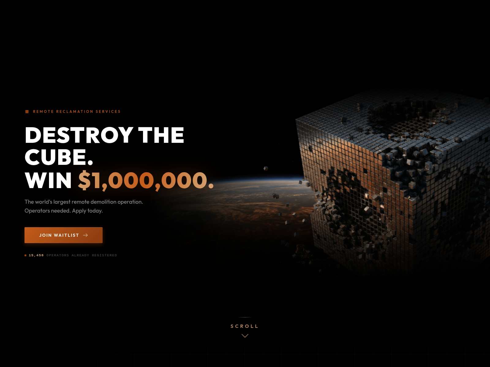 Screenshot of megacorp.global