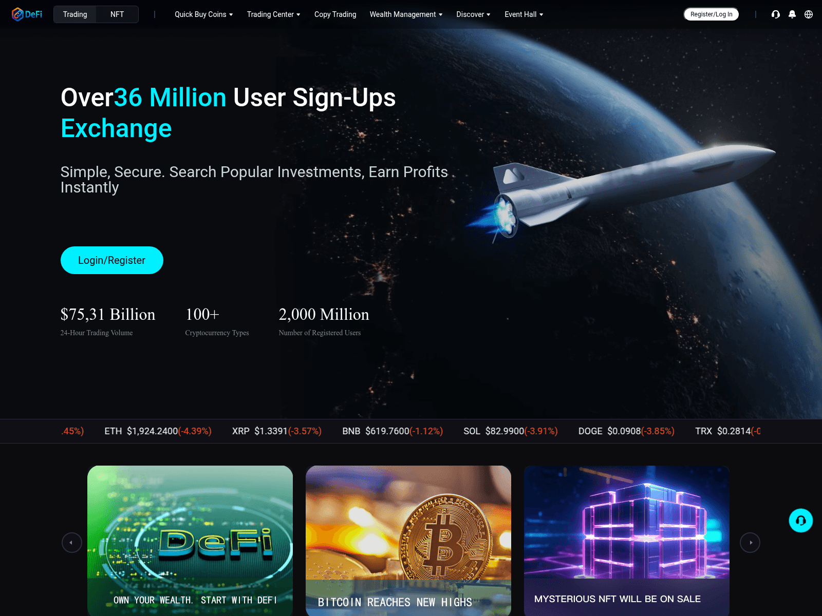 Screenshot of web3-bit.com