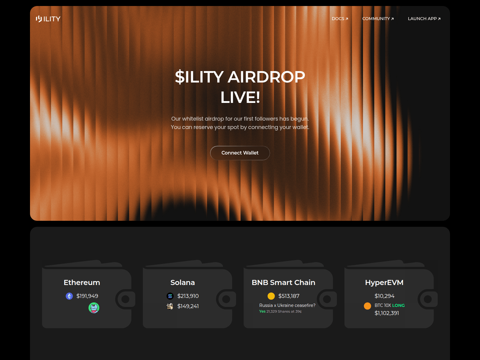 Screenshot of whitelist-ility.xyz