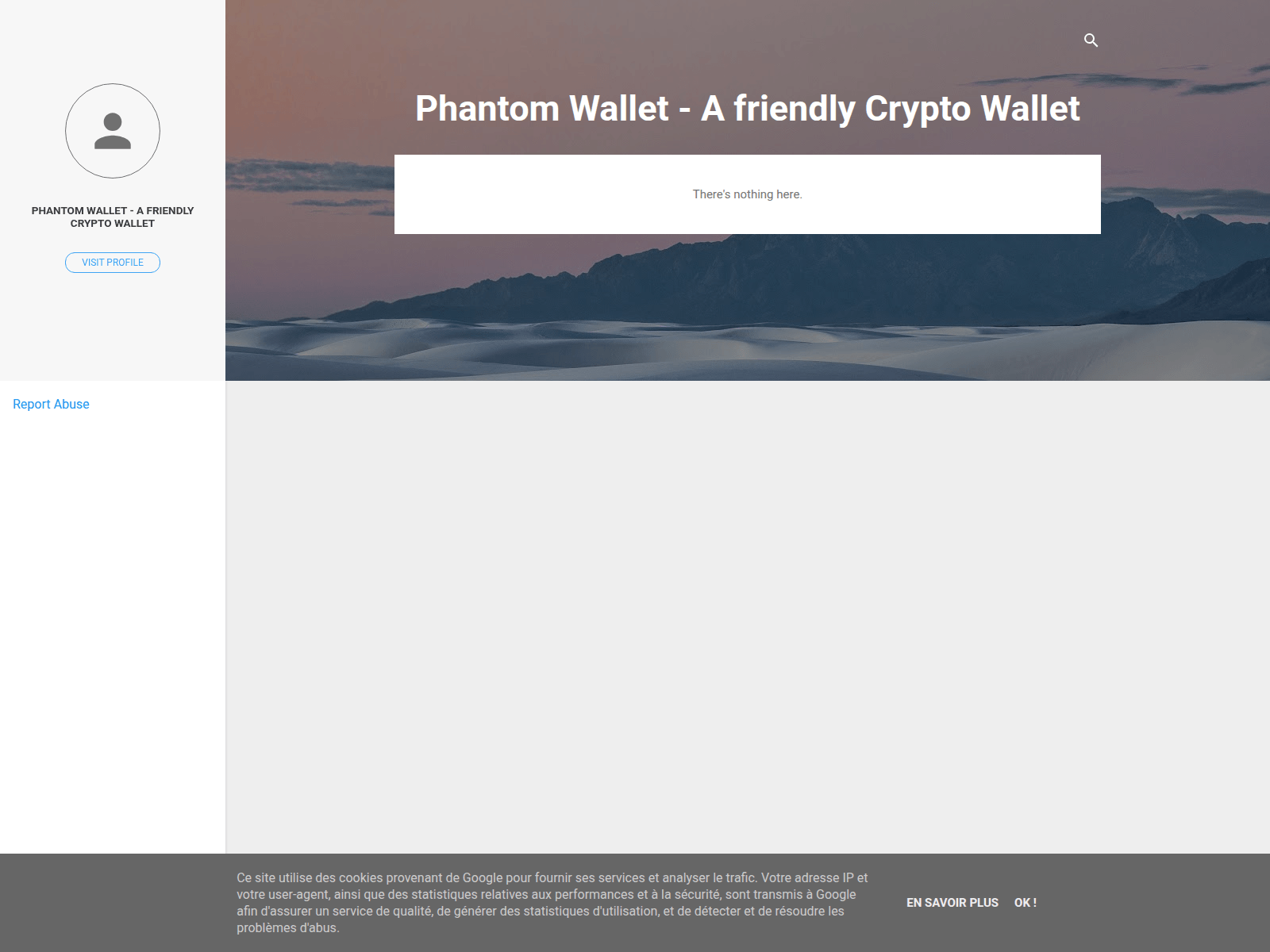Screenshot of phantomwallets.blogspot.kr