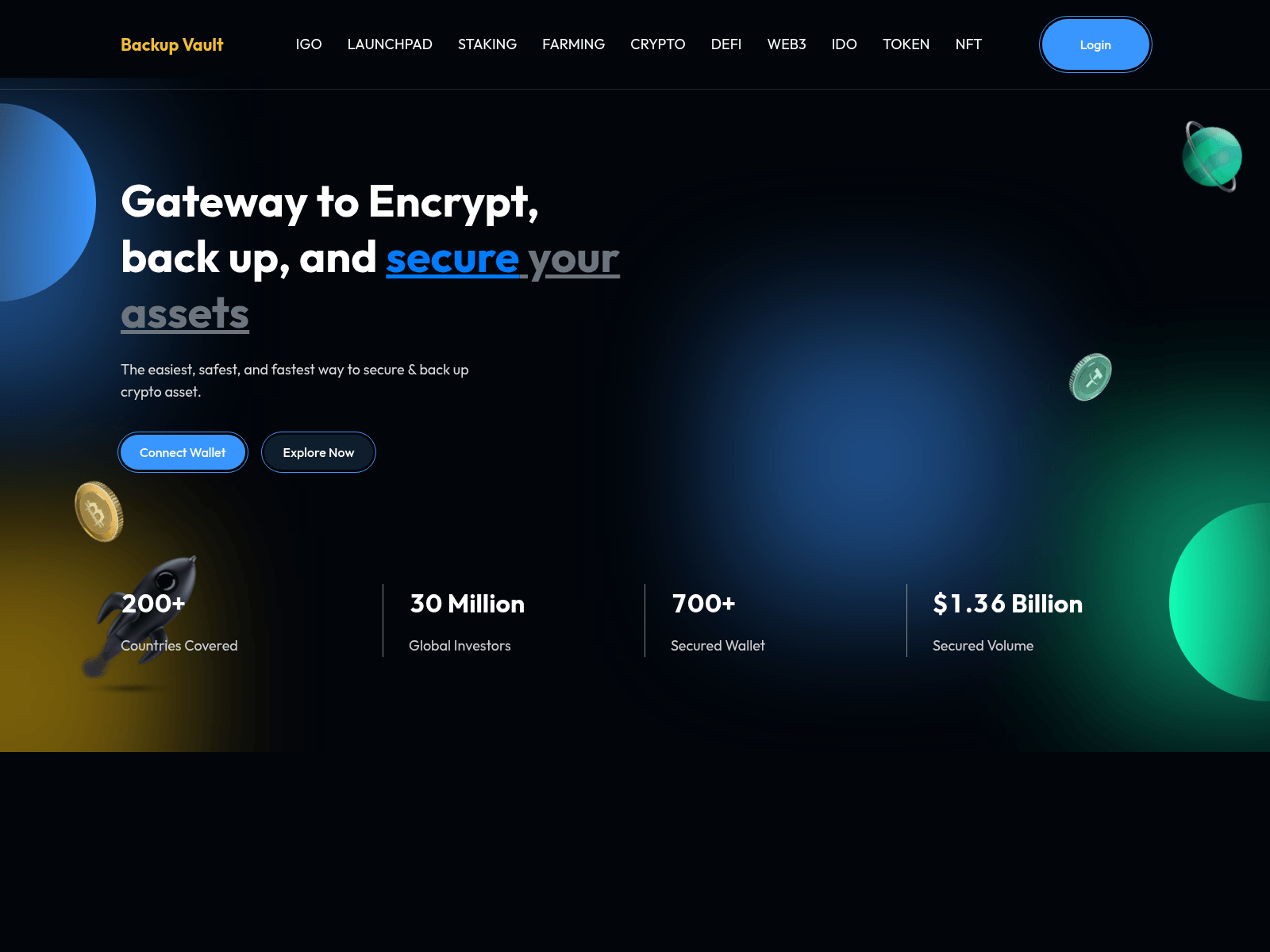 Screenshot of thebavkupvault.online