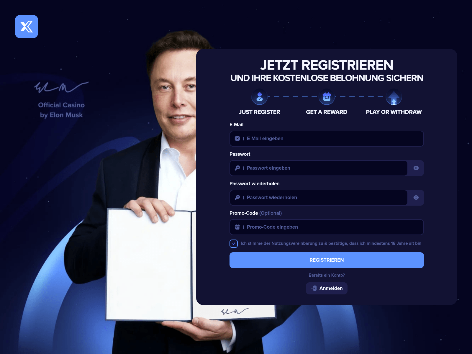 Screenshot of elmasx.lat