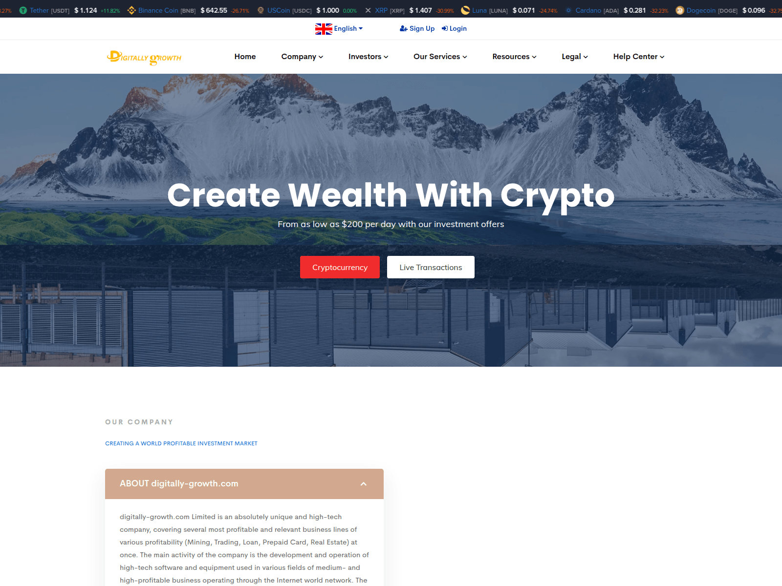 Screenshot of digitally-growth.com