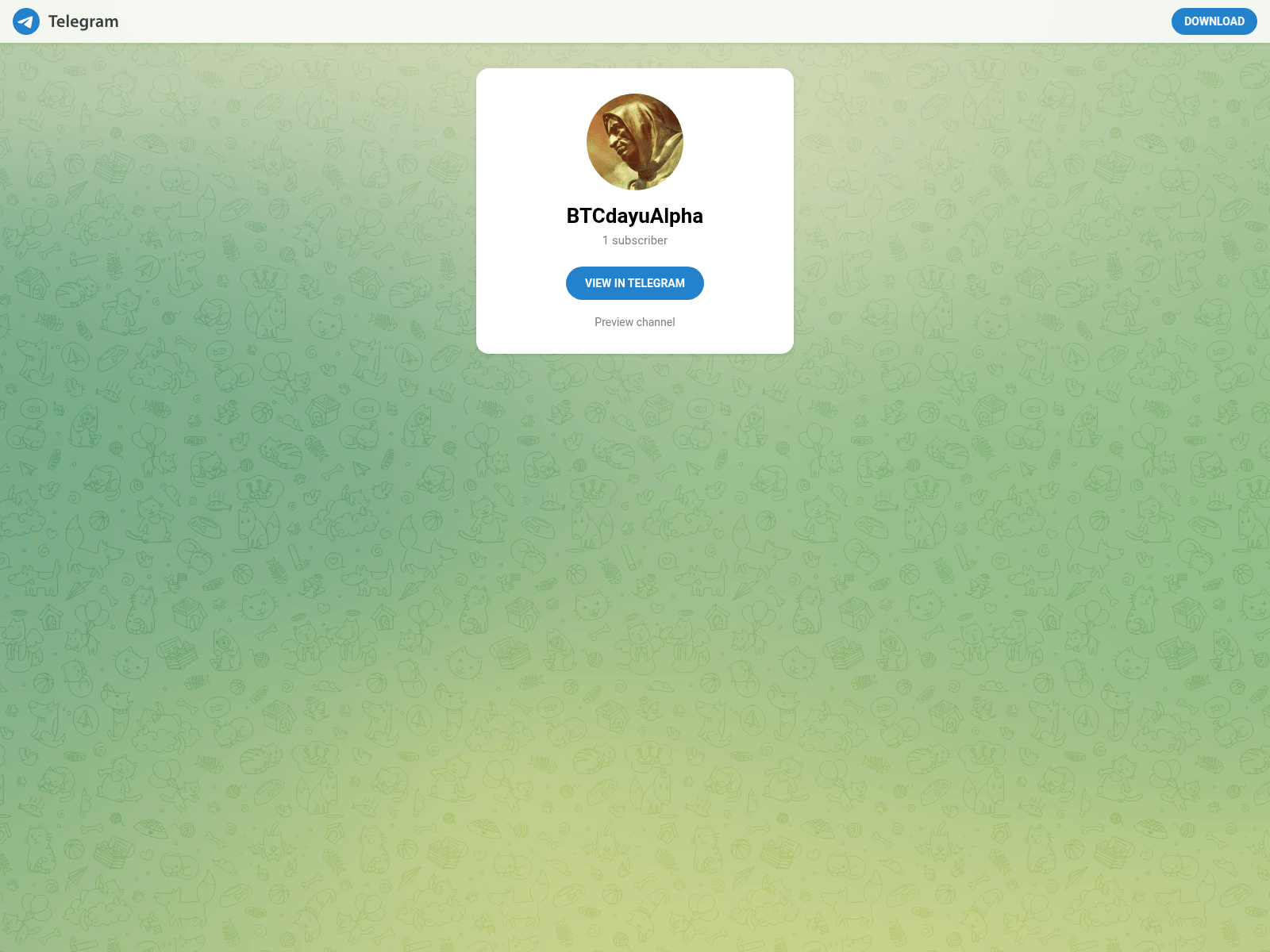 Screenshot of btcdayualpha.xyz