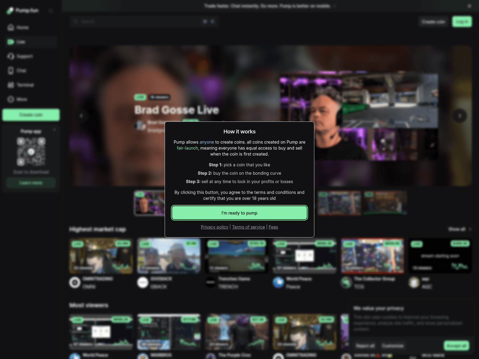 Screenshot of xn--pnp-e1a.fun