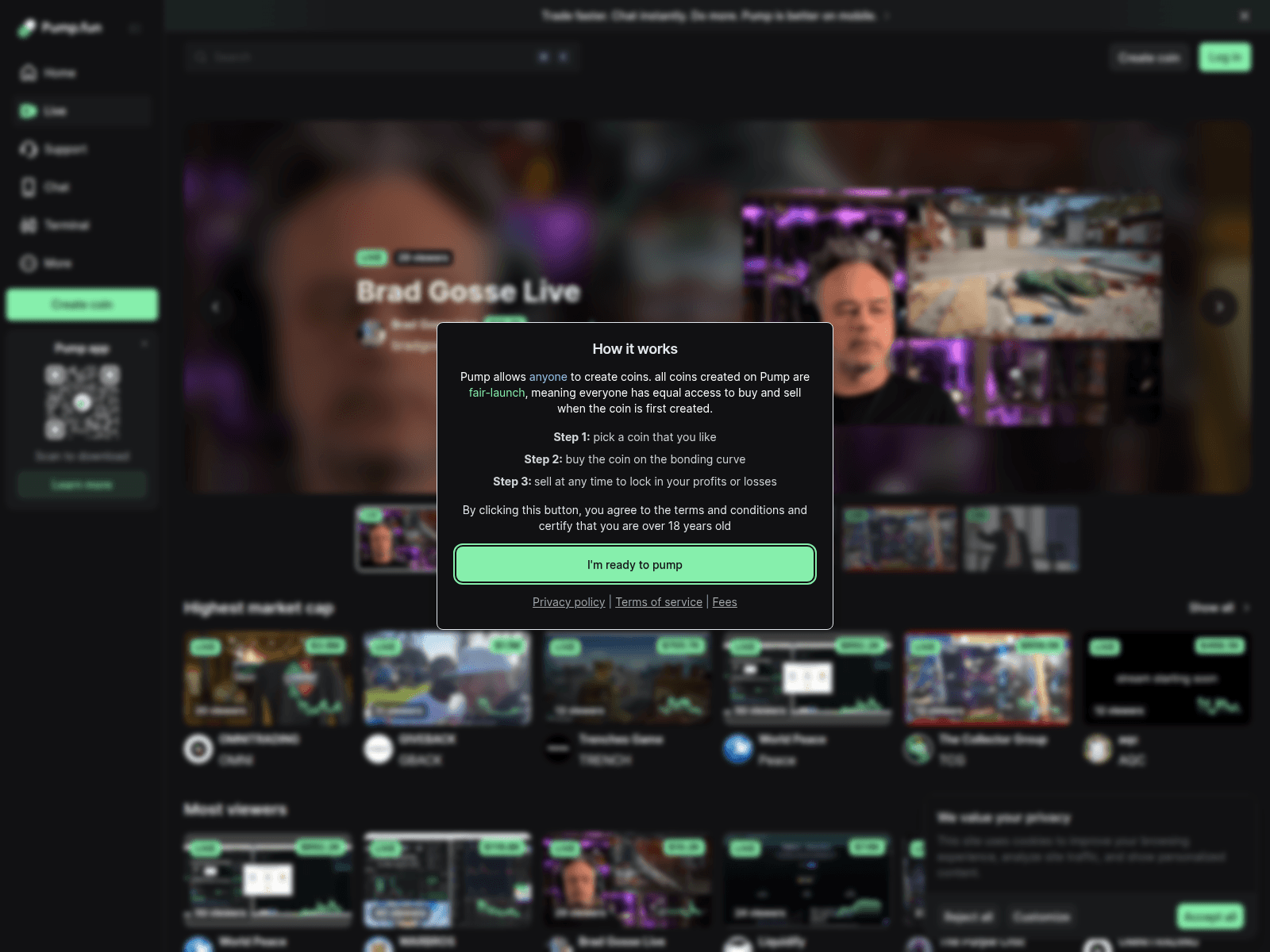 Screenshot of xn--live-pmp-dzb.fun