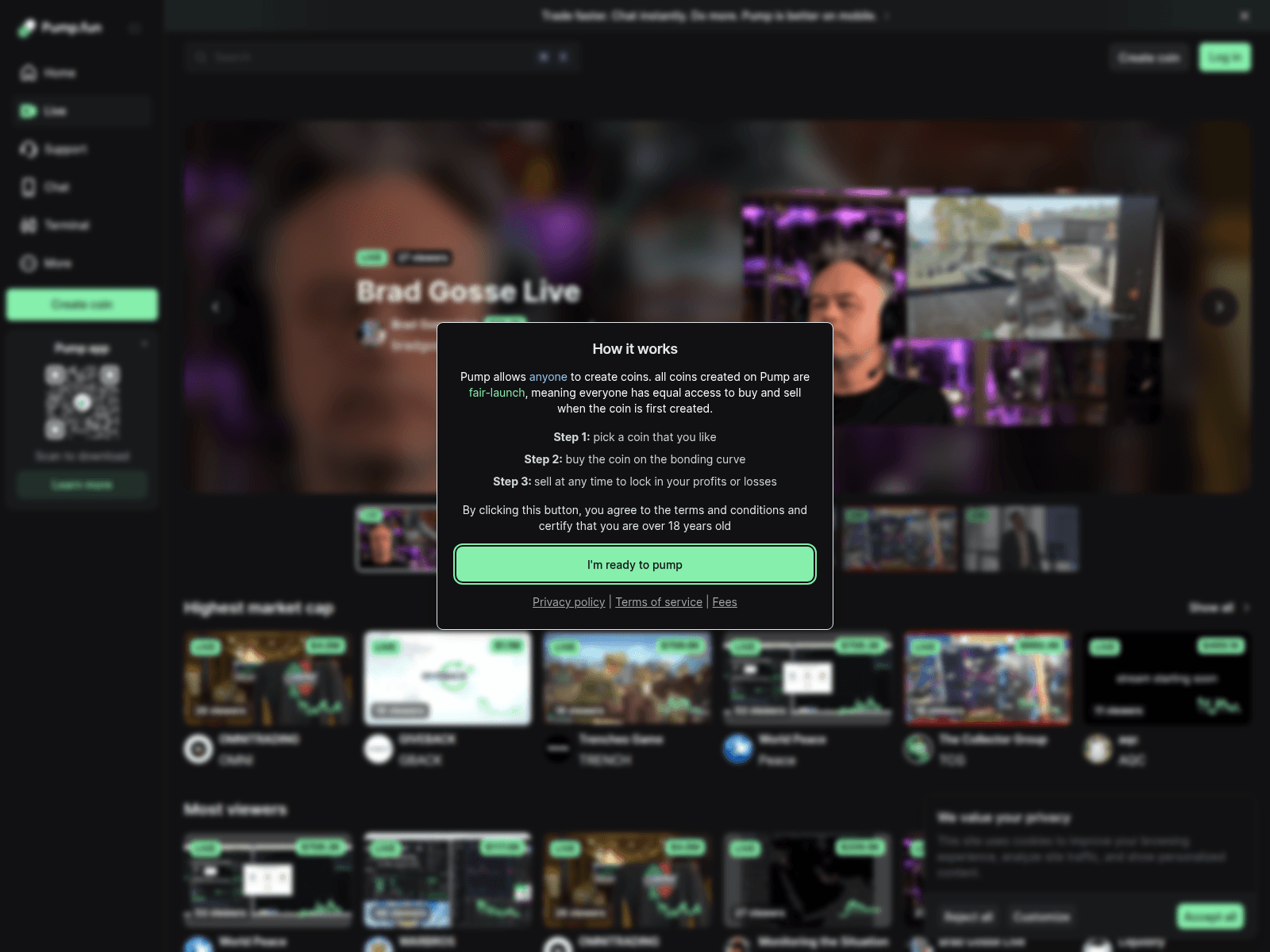 Screenshot of xn--live-pmp-w0b.fun