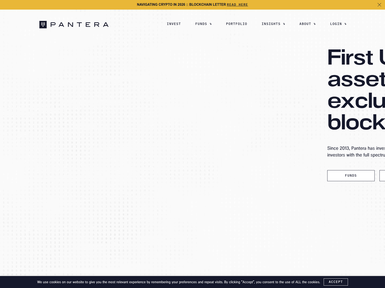 Screenshot of panteracapital.company