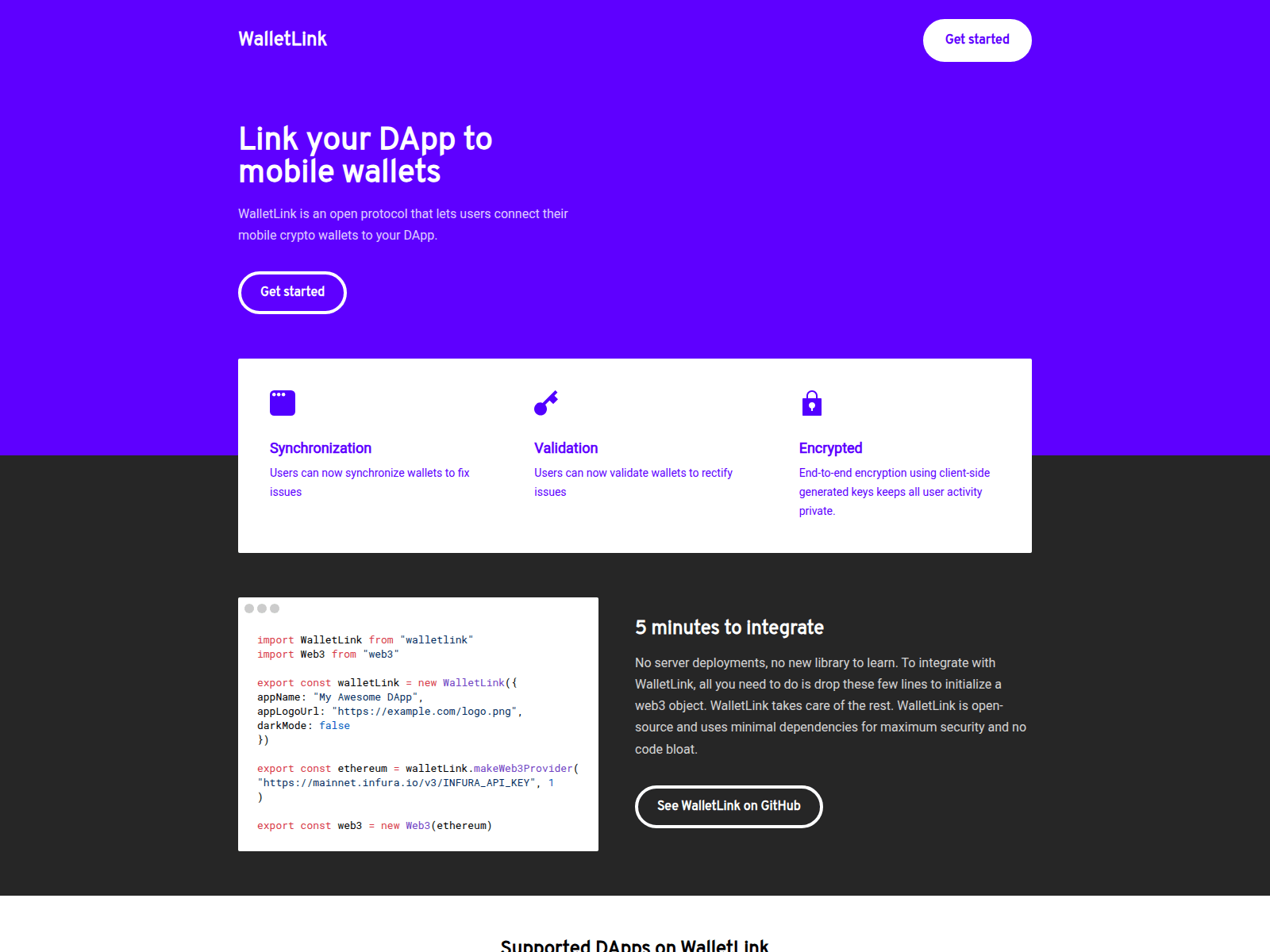 Screenshot of decentralizeddaaps-sync.pages.dev