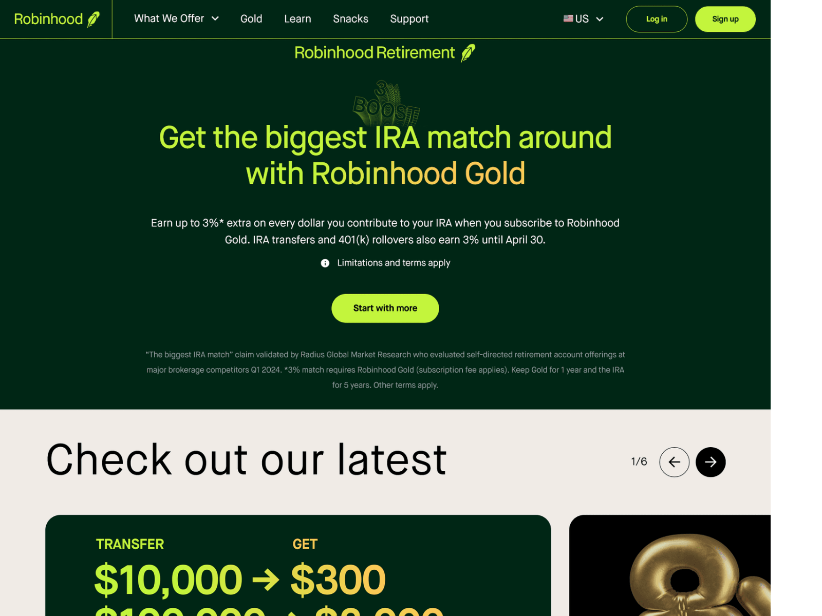 Screenshot of secure---sso--robinhud-com-auth.webflow.io