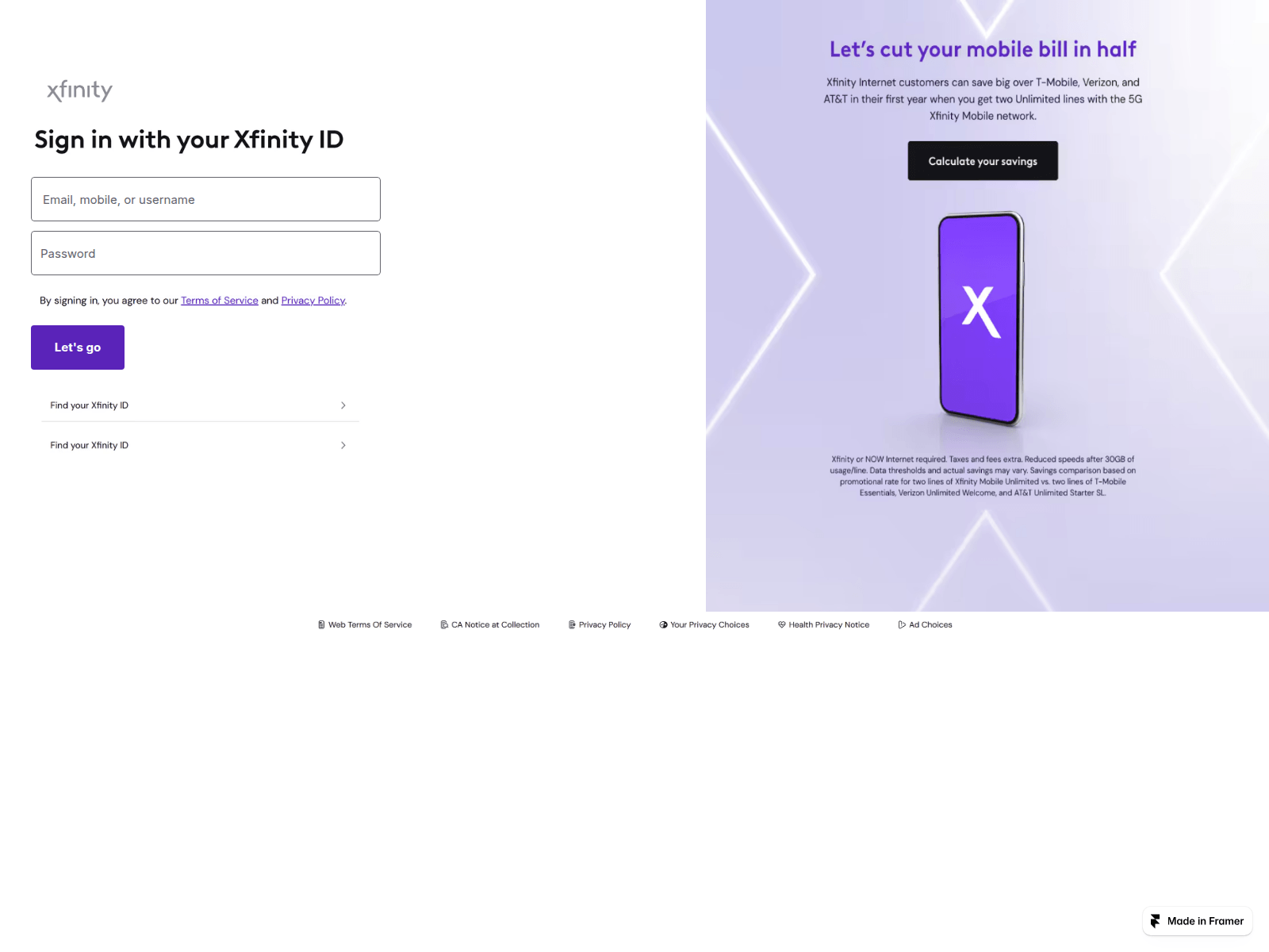 Screenshot of plum-seat-282538.framer.app