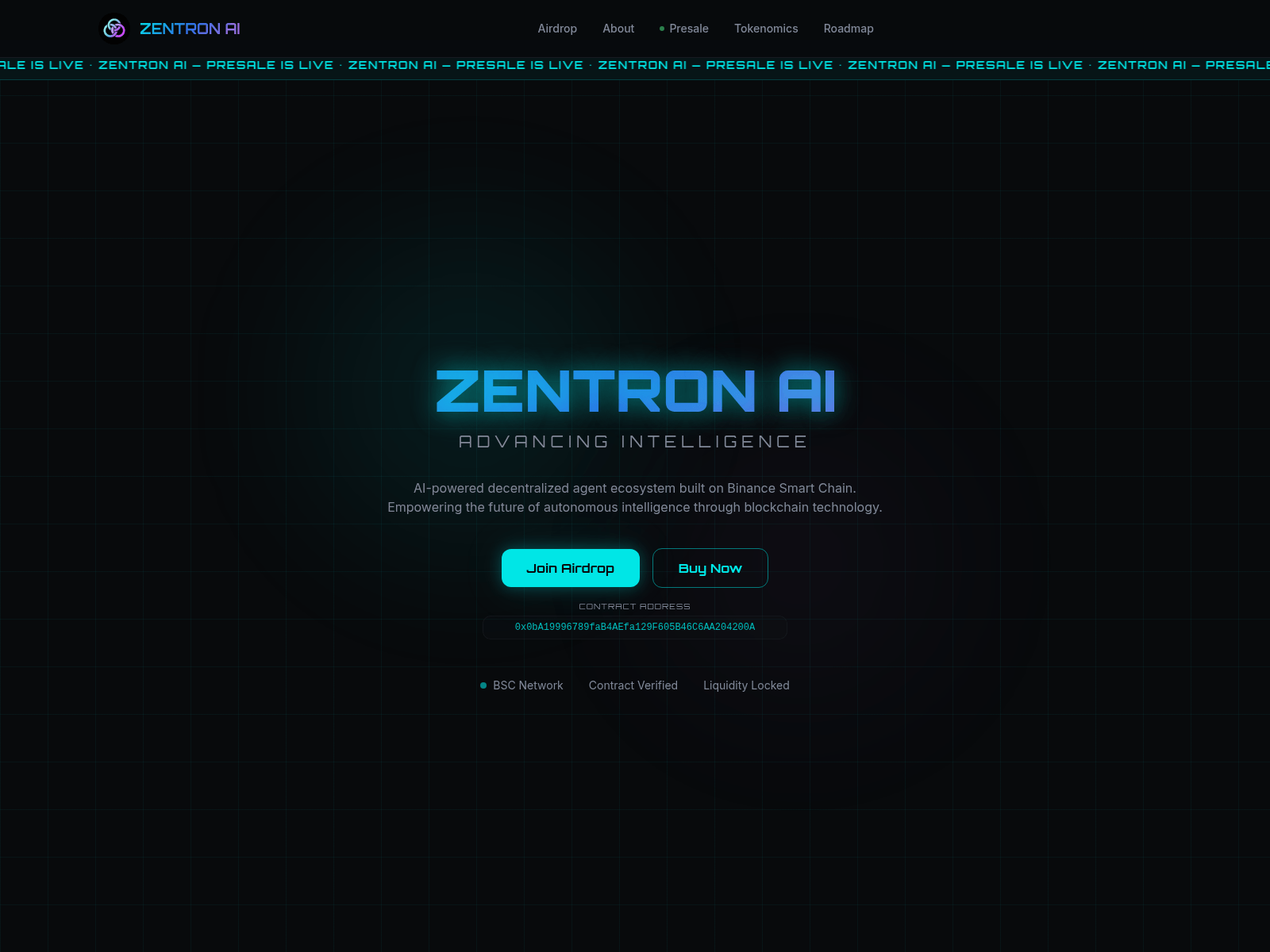 Screenshot of zentronai.org