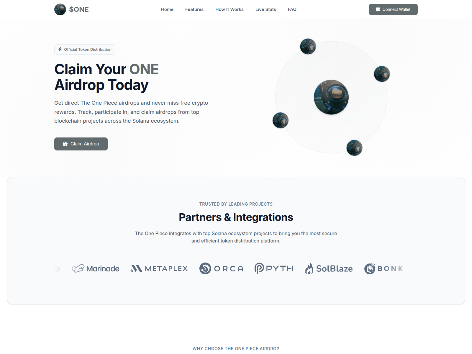 Screenshot of drop-coins.live