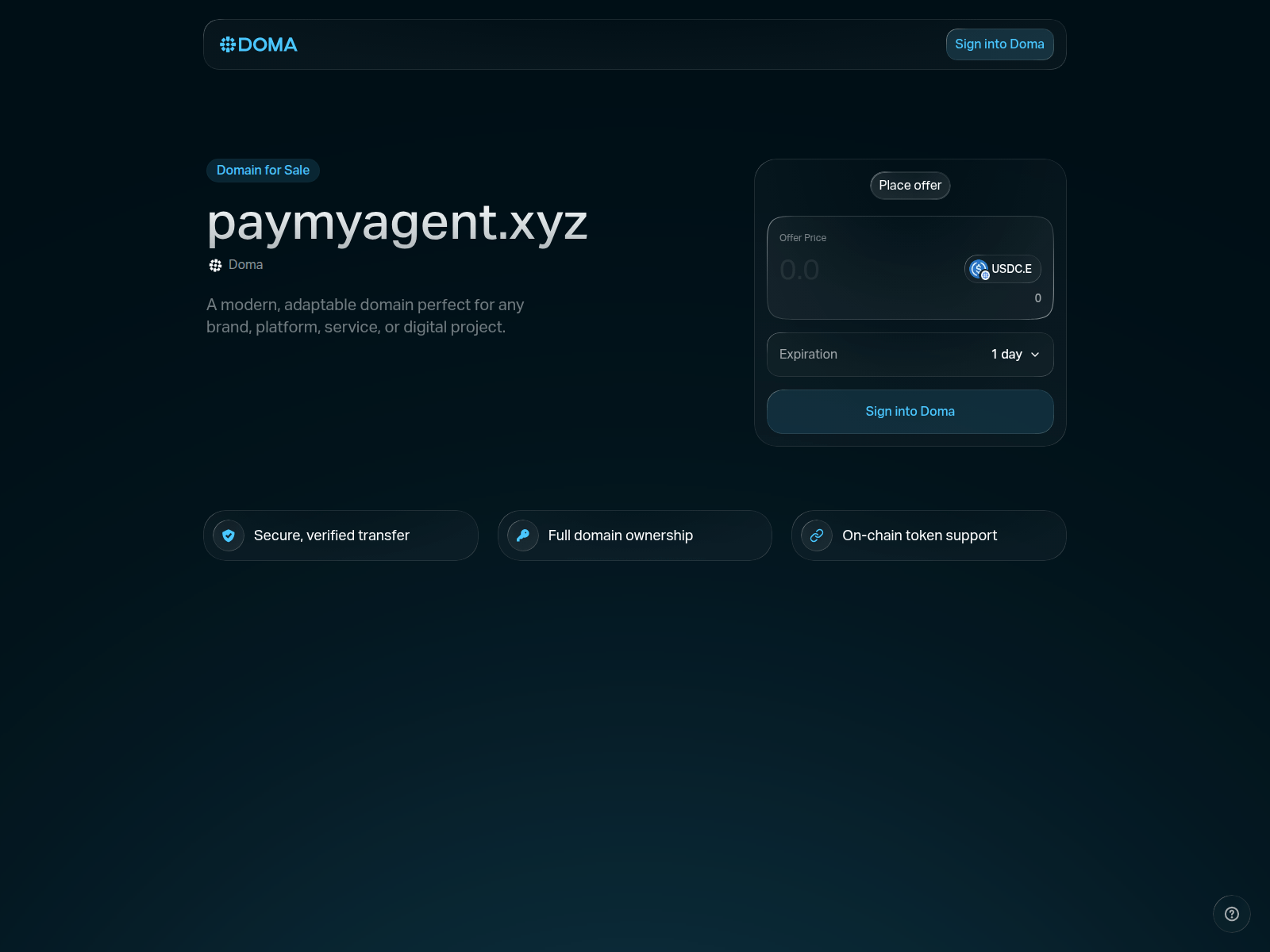 Forensic screenshot of paymyagent.xyz