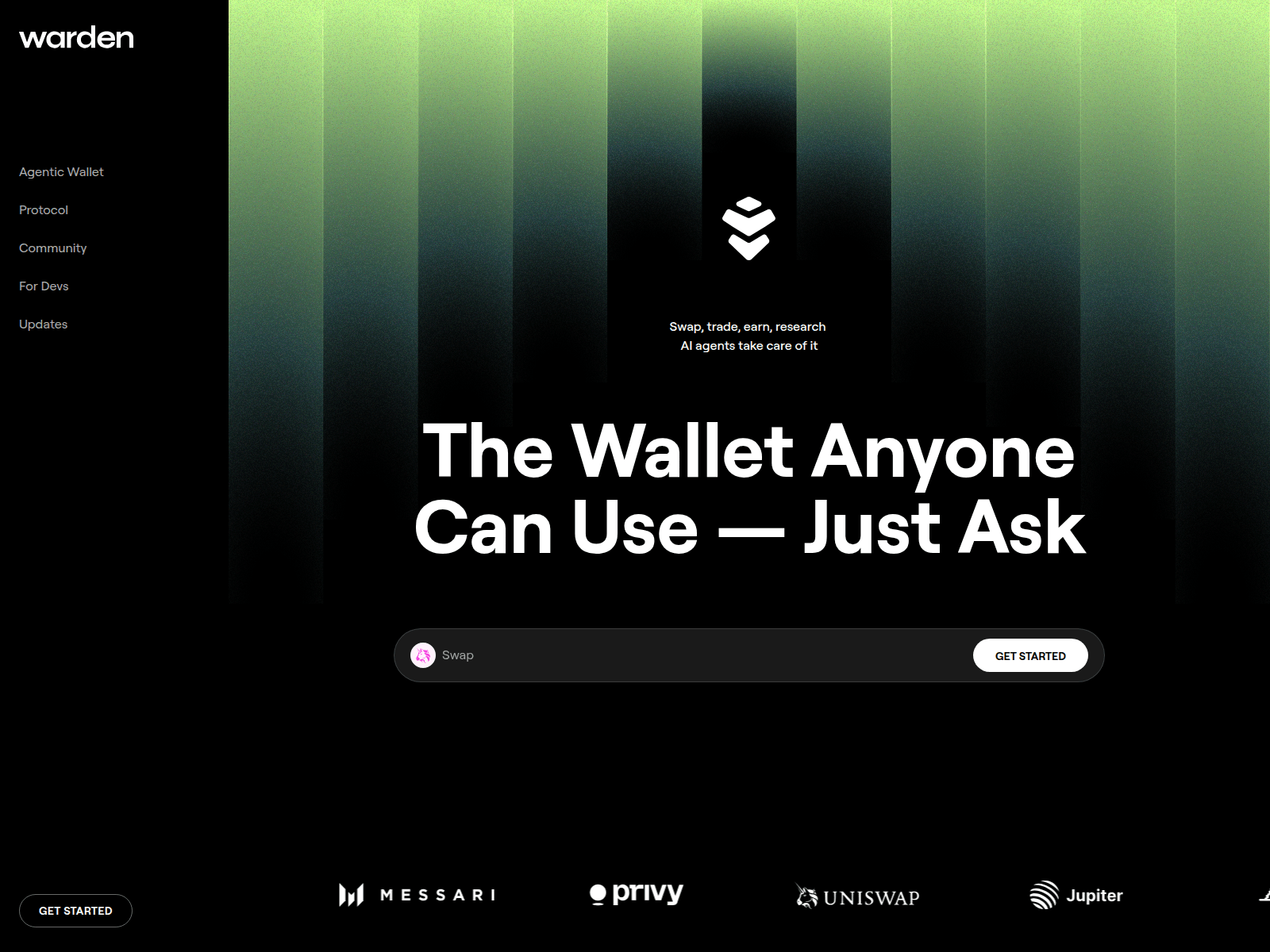 Forensic screenshot of wardenprotocol.work