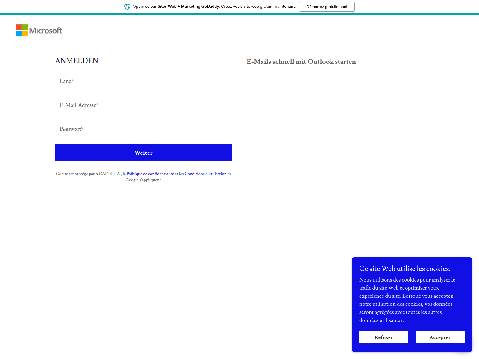 Screenshot of site-8f1drrjaq.godaddysites.com