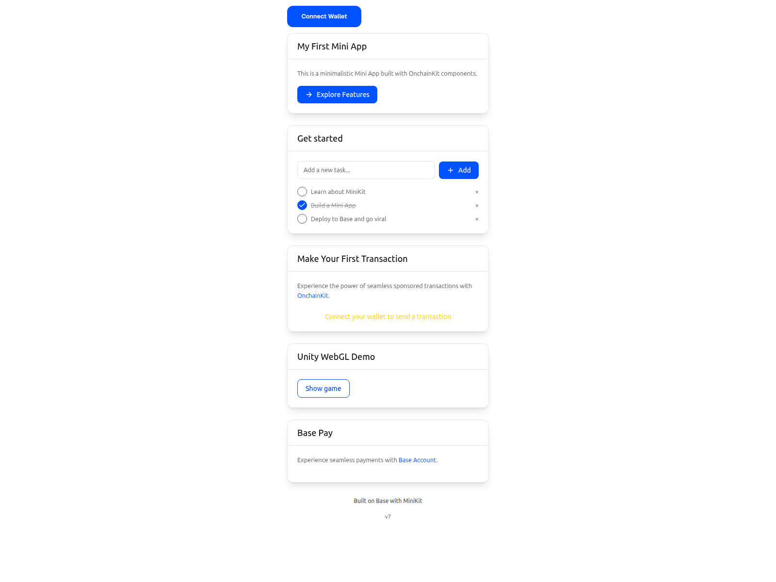 Screenshot of baseapp-test.pages.dev