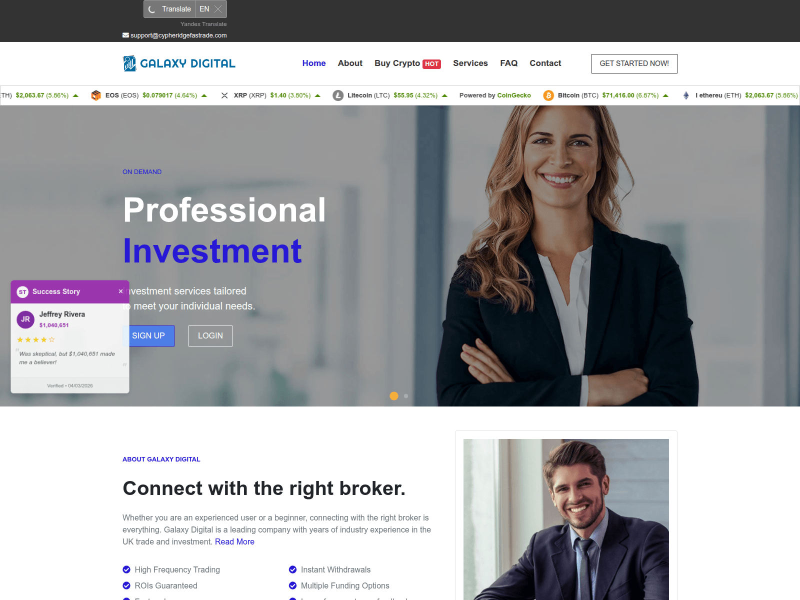 Screenshot of galaxydigital.vip