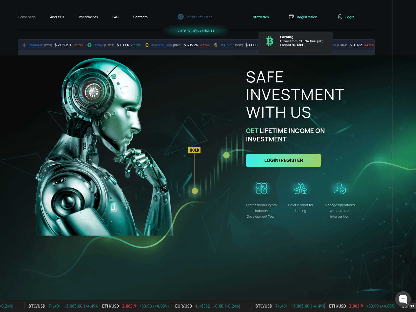 Screenshot of tradingviewfx.live