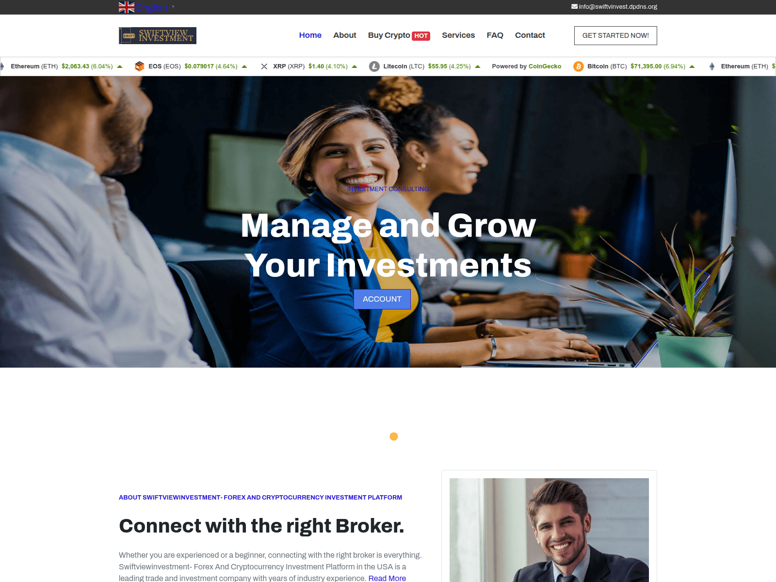 Screenshot of swiftvinvest.dpdns.org.horizoncfcu.com