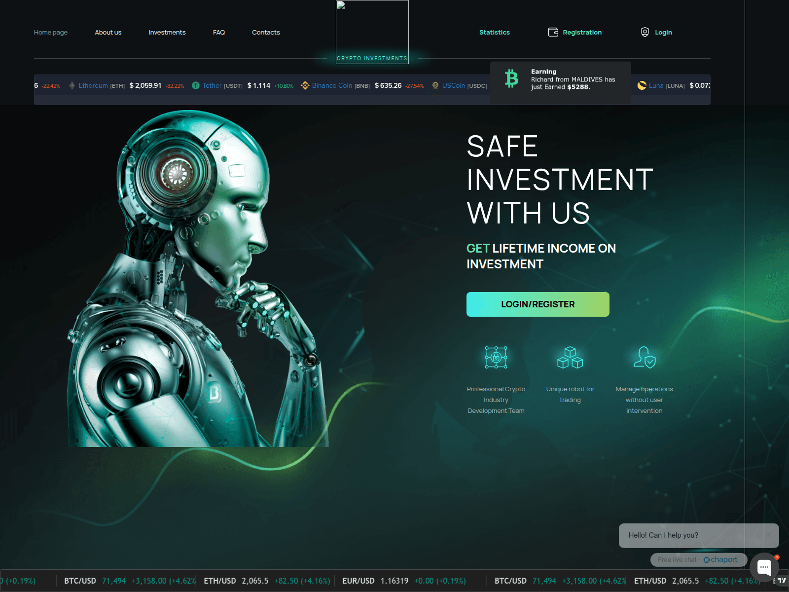 Screenshot of reminotanoexchange.icu