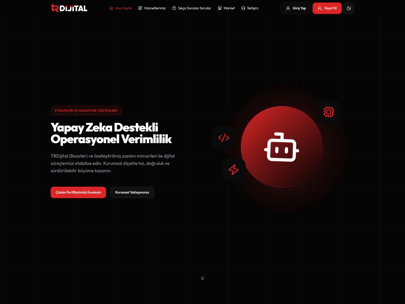 Screenshot of trdijital.net