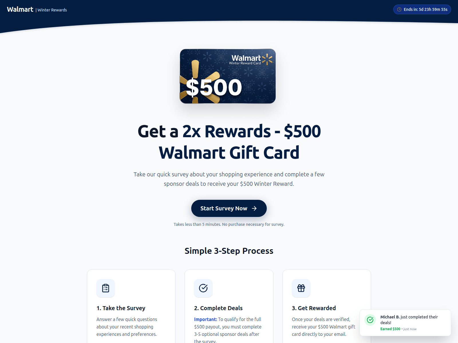 Screenshot of walstack.sale