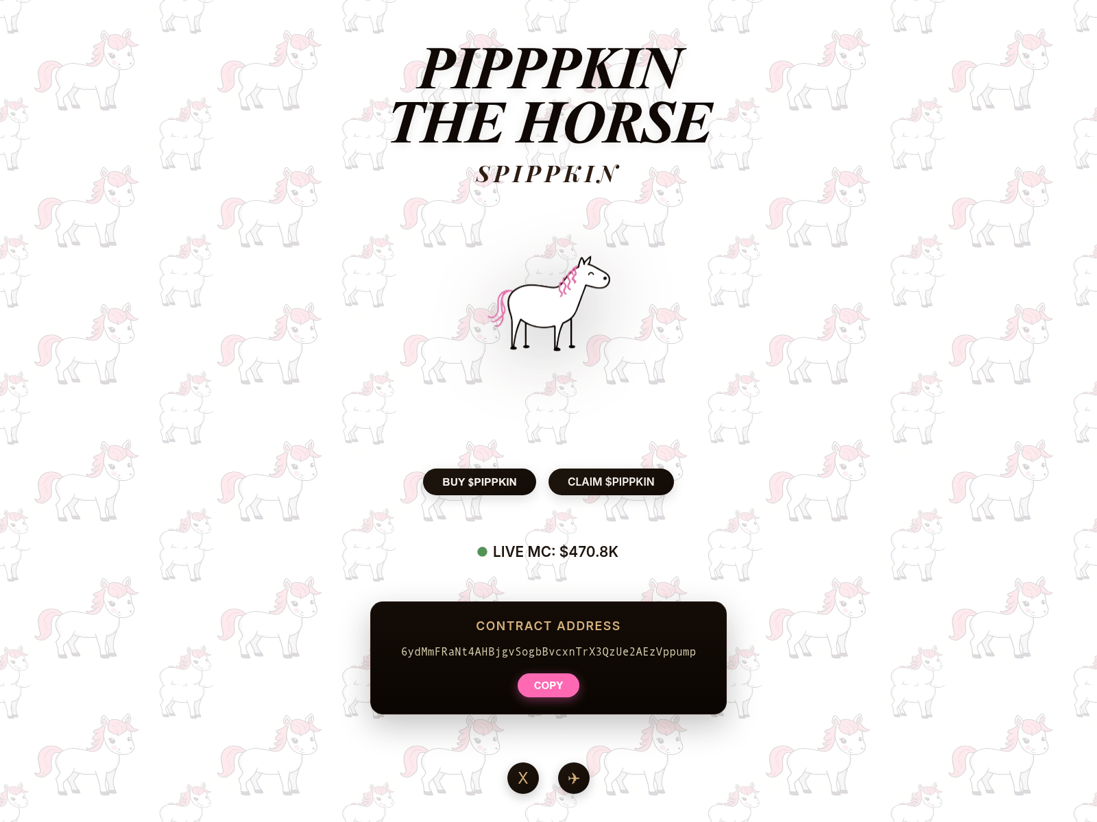 Screenshot of pippkin.live