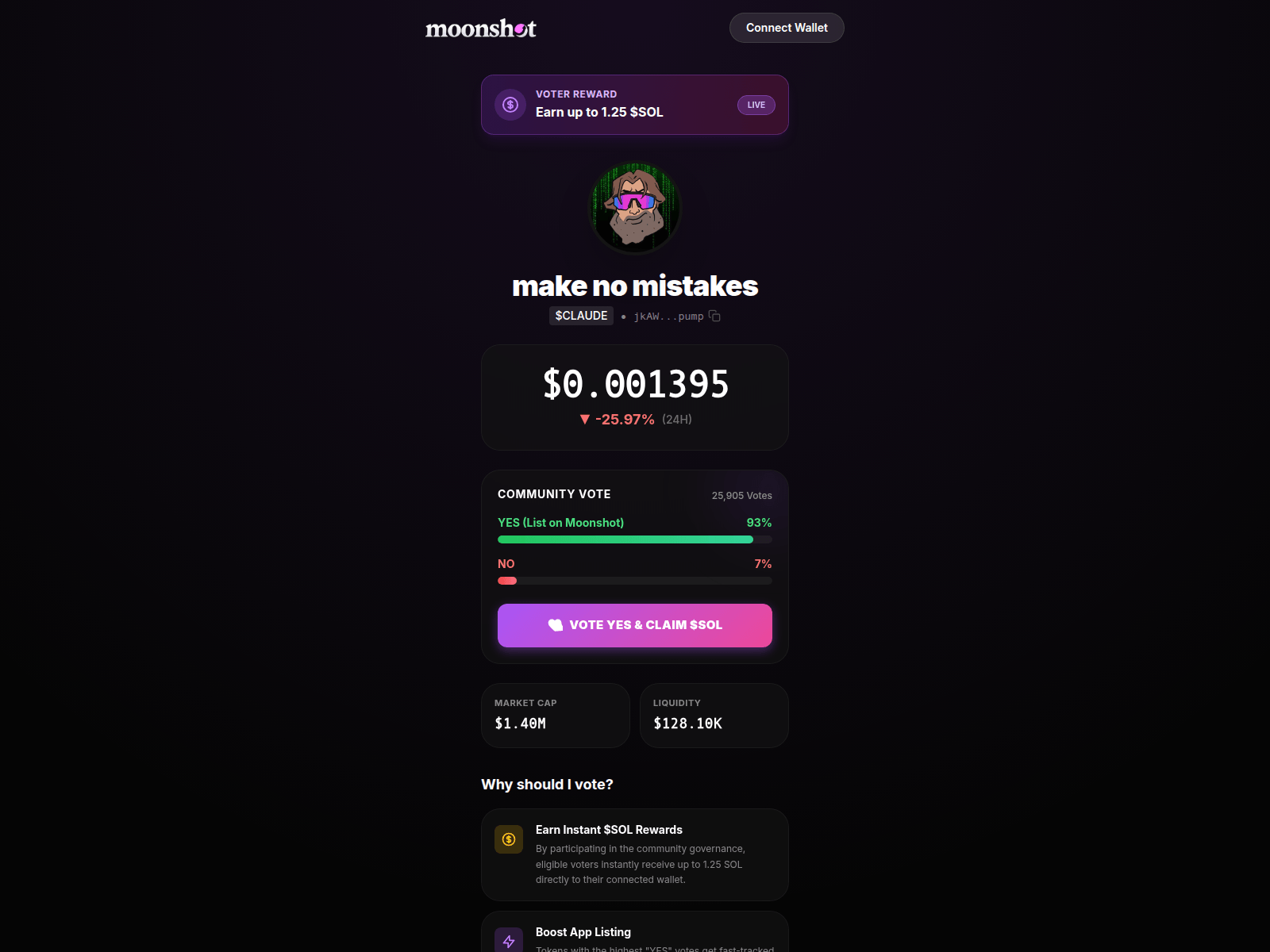 Screenshot of moon-shot.icu