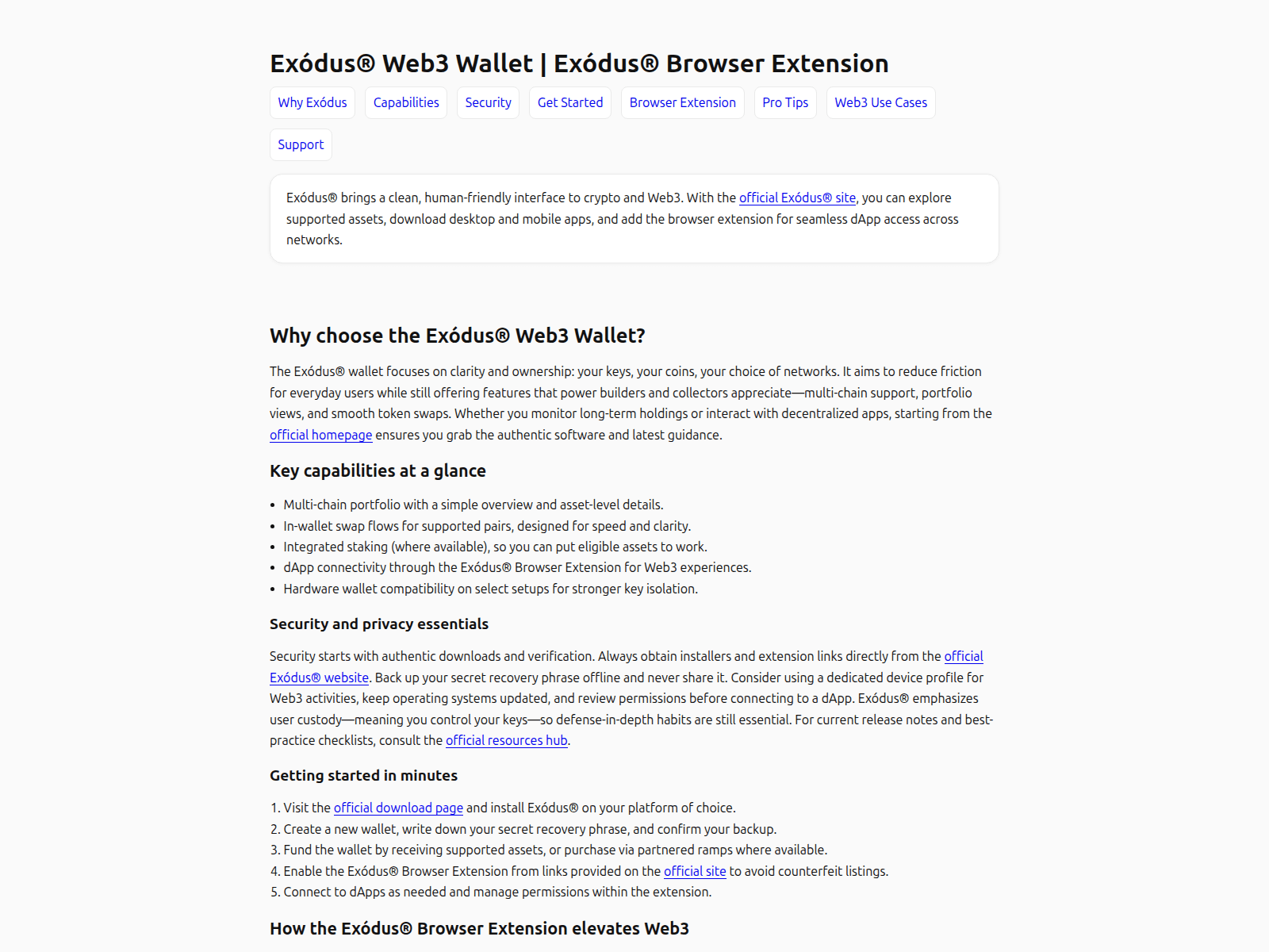 Screenshot of doc-exodus--o-web3.pages.dev