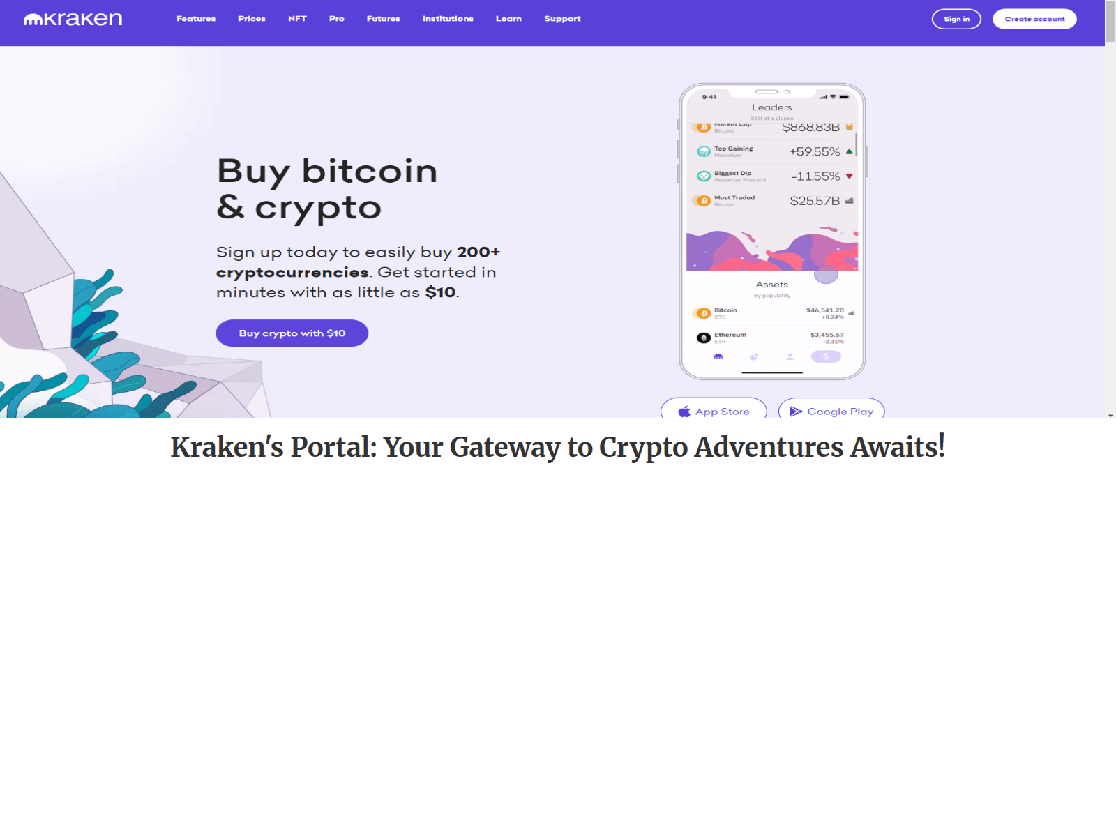 Screenshot of karakenlogine.webflow.io