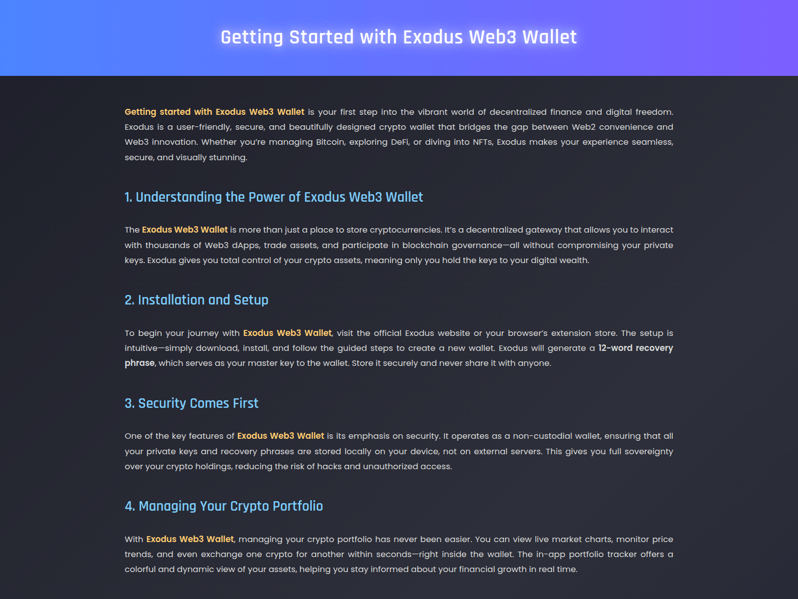 Screenshot of help-exoduusweb3-eng.pages.dev