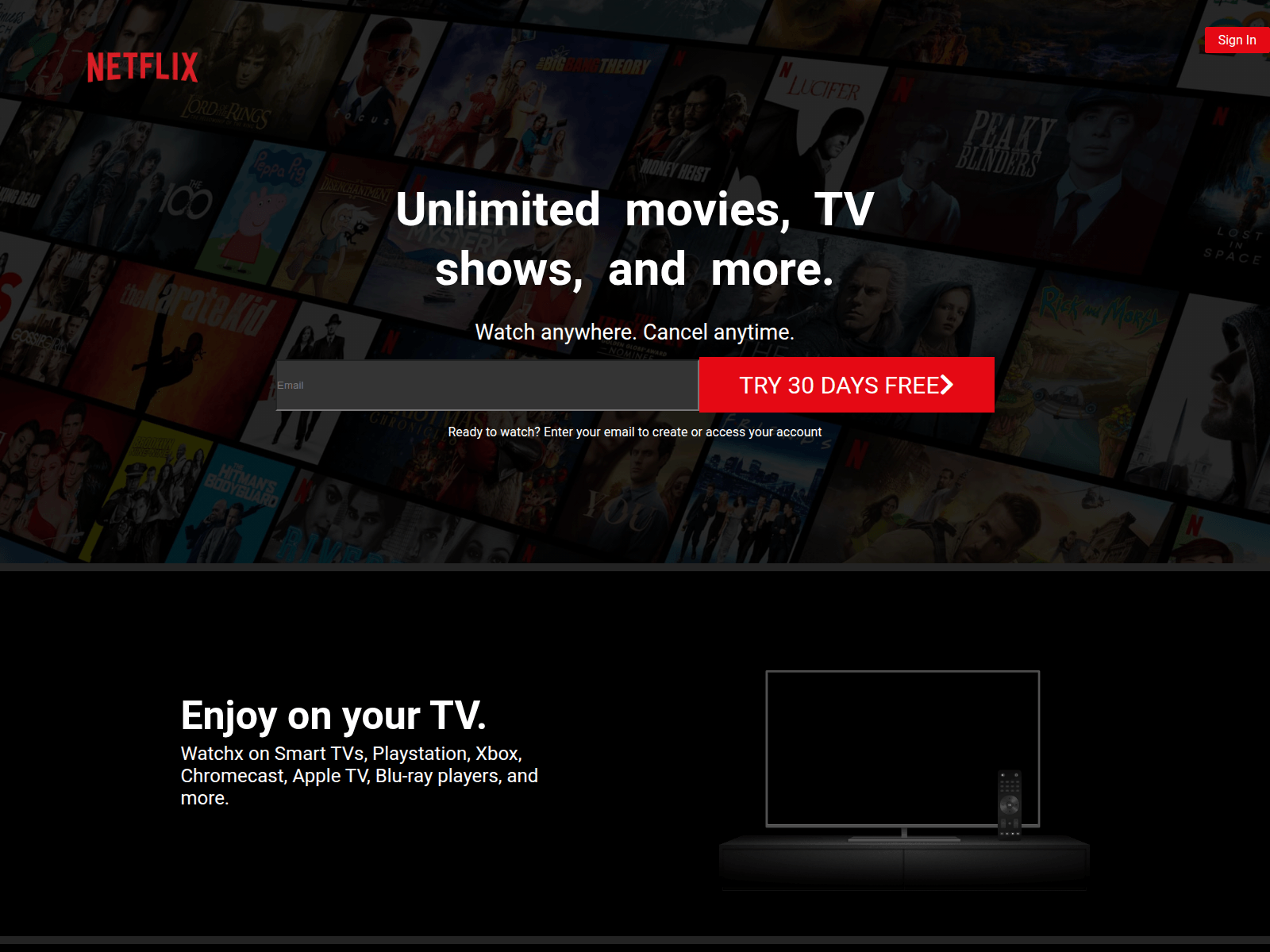Screenshot of netflix-clone-gray-seven.vercel.app