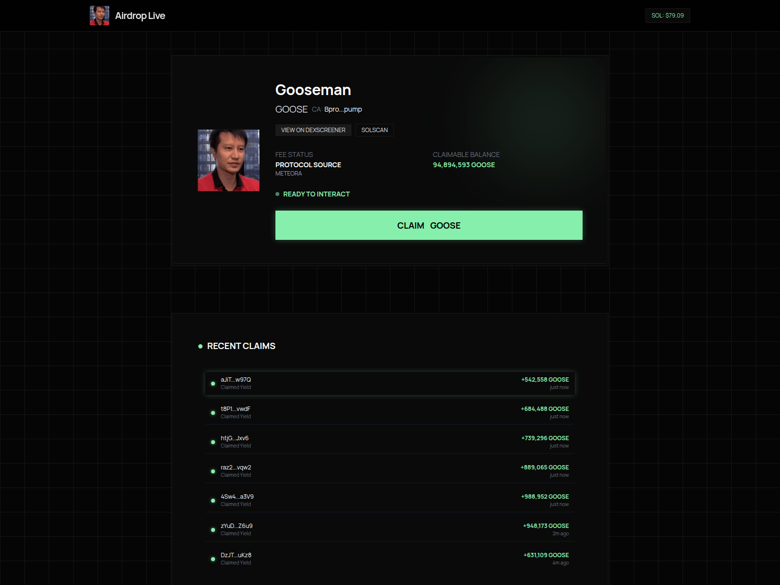 Screenshot of timetopump.fun
