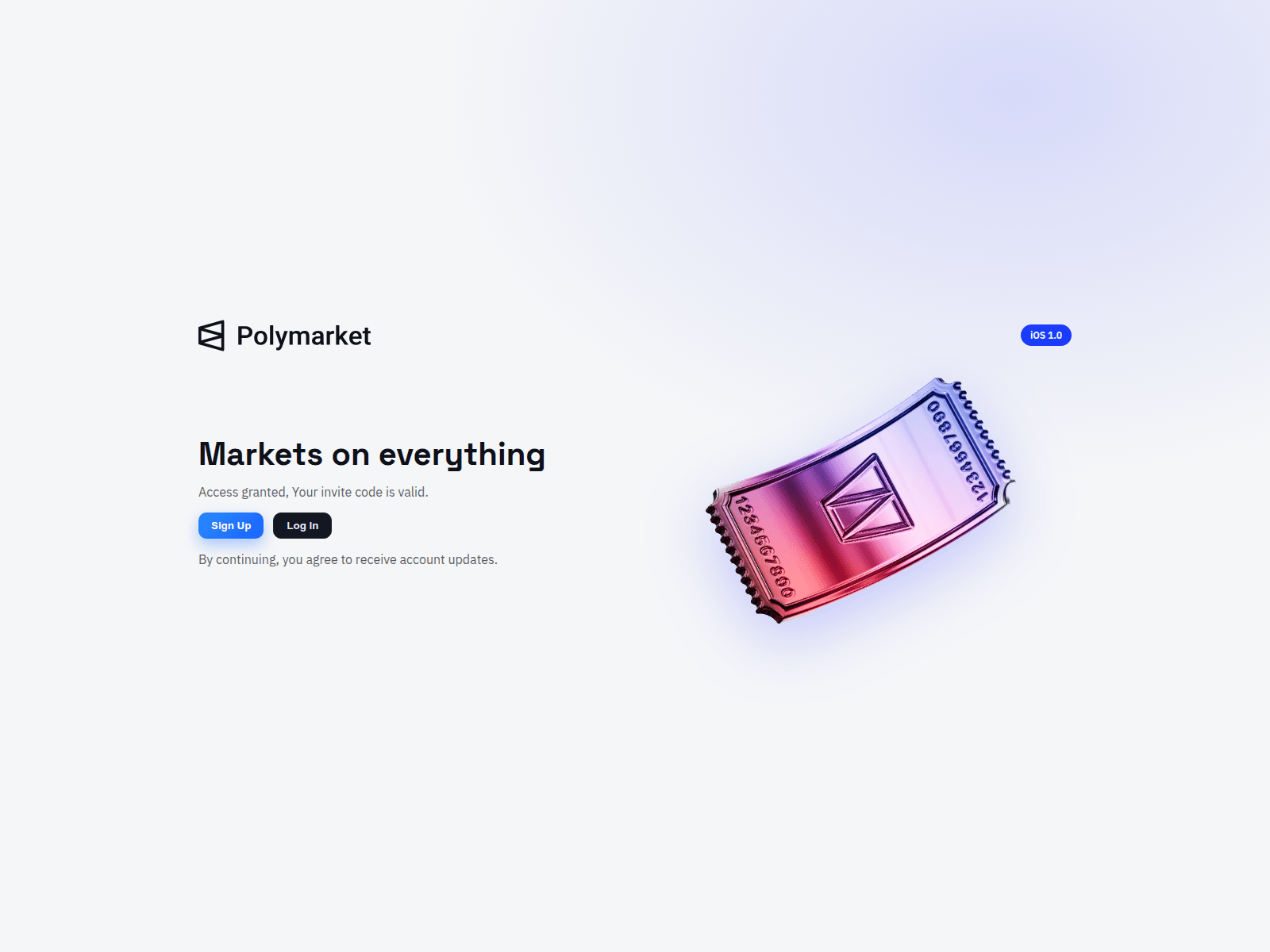 Screenshot of polymarket.ngrok.app