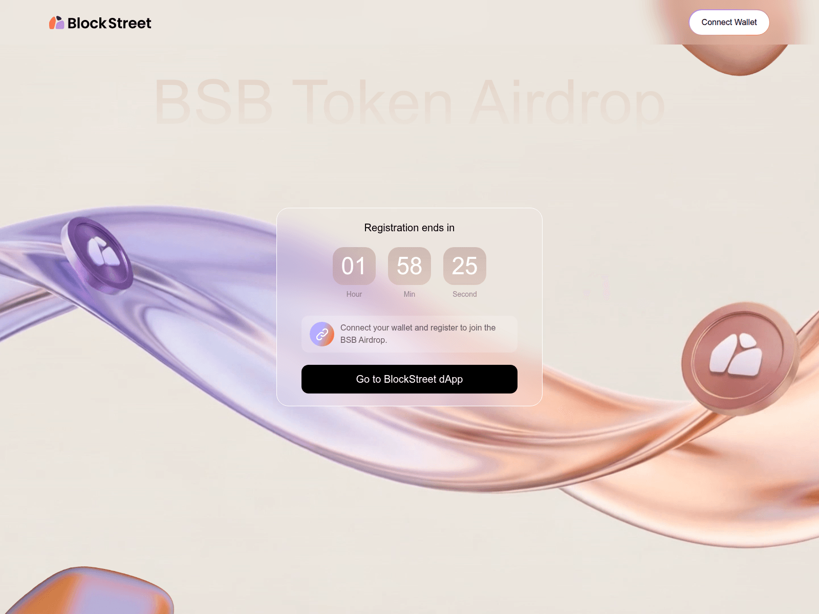 Screenshot of blockstreets.network