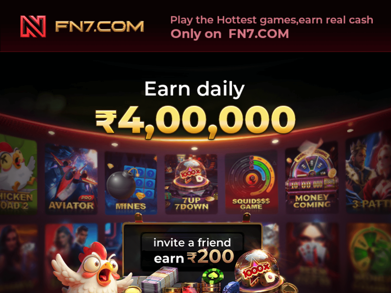 Screenshot of invite.fn7e.com