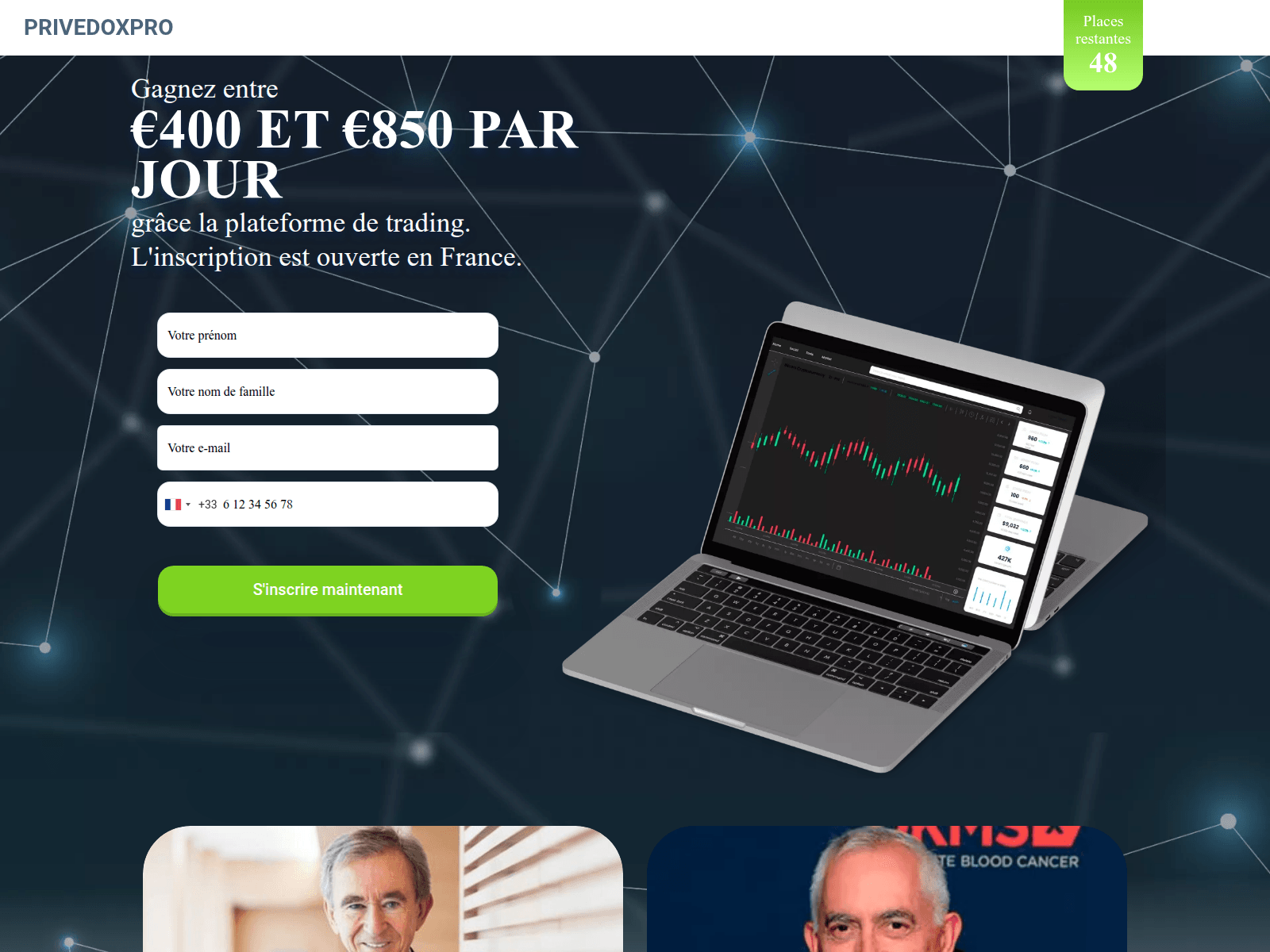 Screenshot of privedoxpro.org