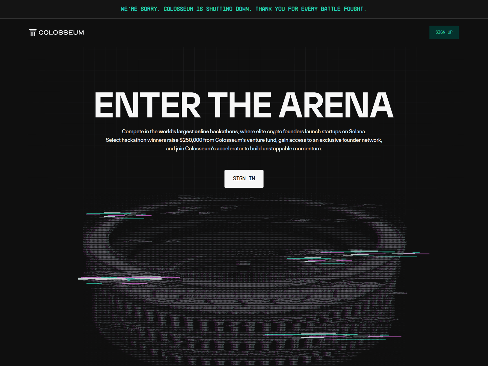 Screenshot of app-colosseum.com