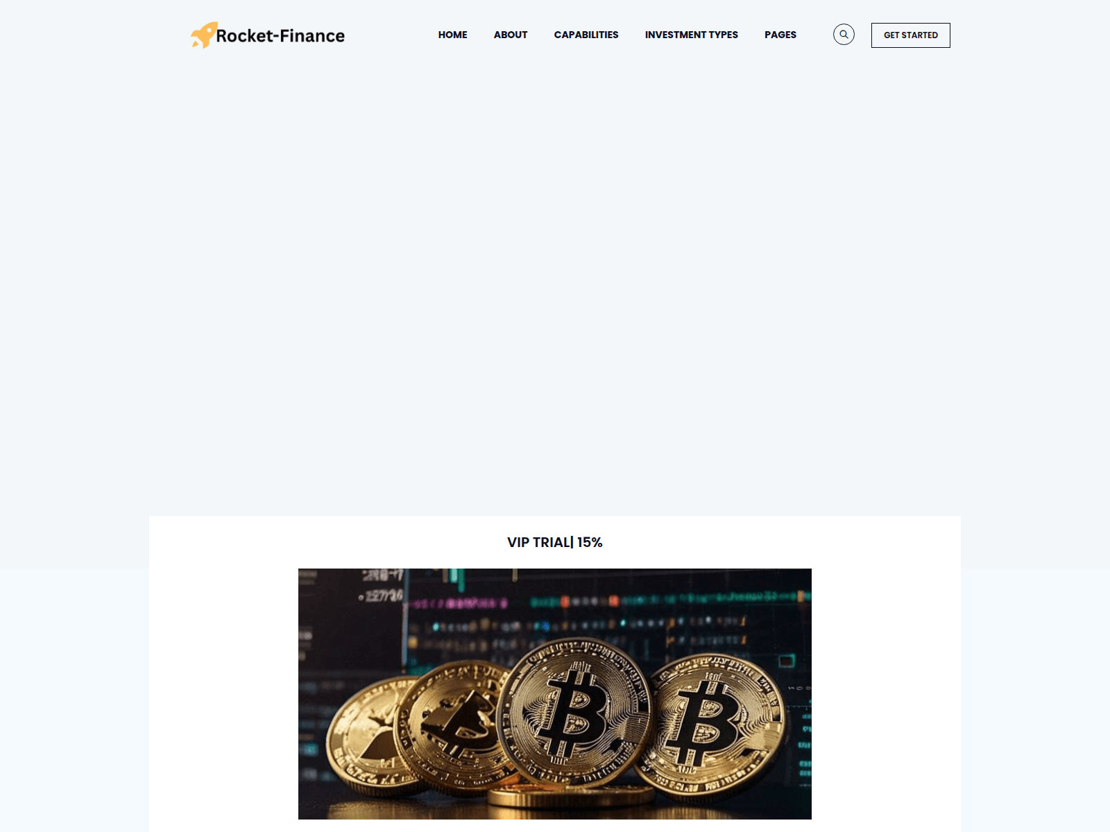 Screenshot of rocket-finance.live