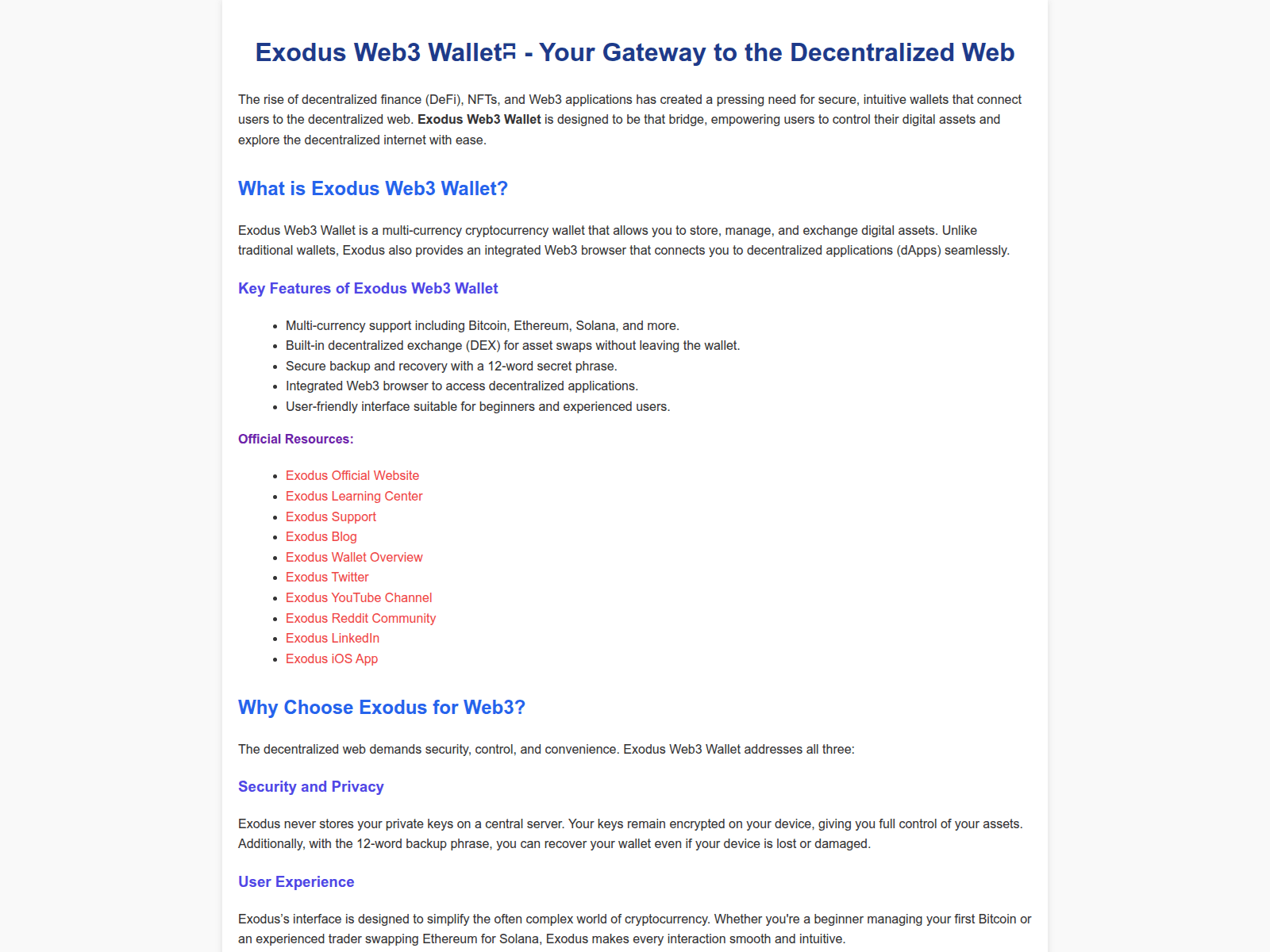 Screenshot of official-exo-ui.pages.dev