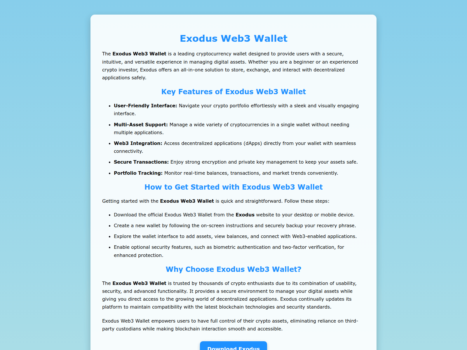 Screenshot of home-exadua.pages.dev